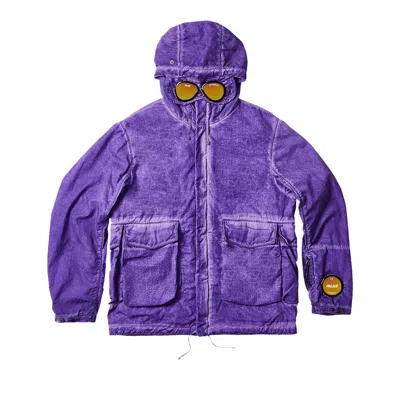 Pre-owned Palace X C.p. Company Shell Goggle Jacket 'purple'