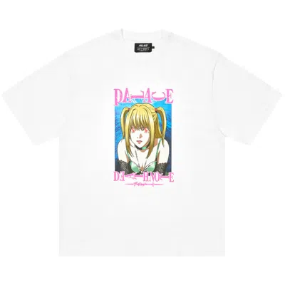 Pre-owned Palace X Death Note T-shirt 'white' | Men's Size M