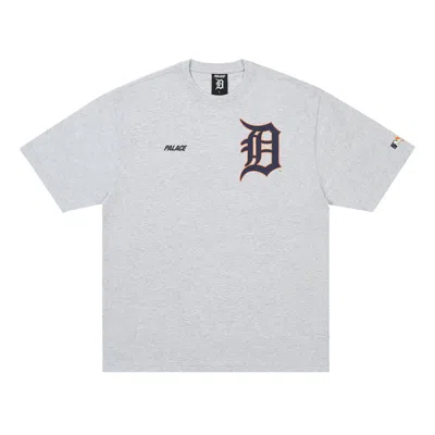 Pre-owned Palace X Detroit Tigers T-shirt 'grey Marl' | Men's Size Xl