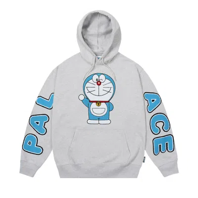 Pre-owned Palace X Doraemon Hood 'grey Marl' | Men's Size L In Gray
