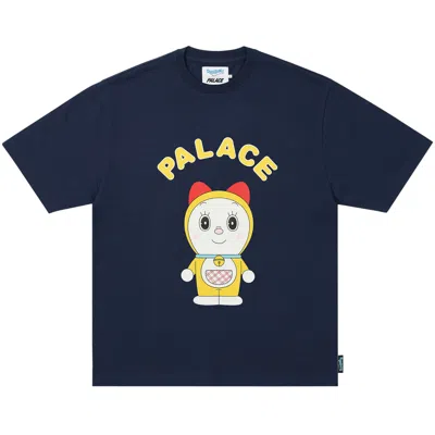 Pre-owned Palace X Doraemon T-shirt 'navy' | Blue | Men's Size Xl