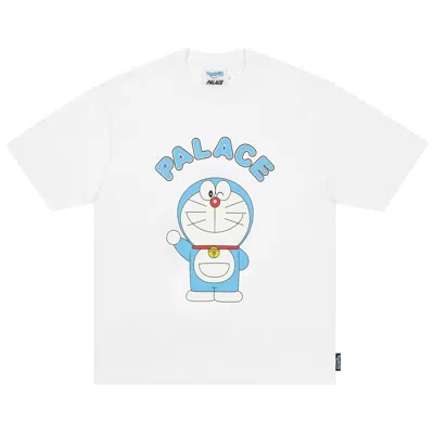 Pre-owned Palace X Doraemon T-shirt 'white' | Men's Size M