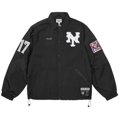 Pre-owned Palace X Ebbets Field Flannels New York Cubans Coach Jacket 'black' | Men's Size S