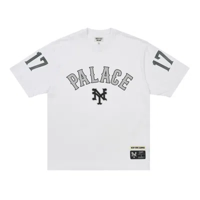 Pre-owned Palace X Ebbets Field Flannels New York Cubans T-shirt 'white' | Men's Size Xl