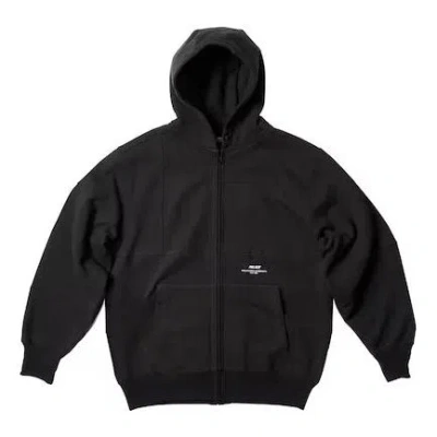Palace X Engineered Garments Fw22 Heavy Patchwork Zip Hood Jacket 'black'