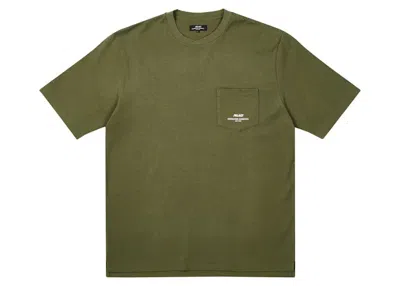 Pre-owned Palace X Engineered Garments Heavyweight T-shirt In Olive