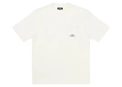 Pre-owned Palace X Engineered Garments Heavyweight T-shirt In White
