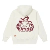 Palace X Evisu Fw21 Tri-godhead Hood Egret 'white' In Black