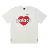Palace X Evisu Heart T-shirt 'white'