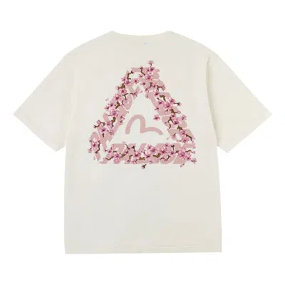 Palace X Evisu Heavy Wash T Shirt 'off White'