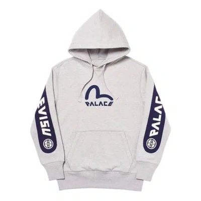 Palace X Evisu Logo Unisex Gray
