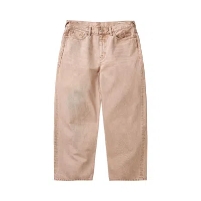 Pre-owned Palace X Evisu P90 Baggy Jean 'pink Wash' | Men's Size 32