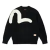 Palace X Evisu Seagull Knit Sweater 'black'
