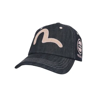 Pre-owned Palace X Evisu Snapback 'indigo' | Blue | Men's Size Onesize