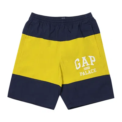 Pre-owned Palace X Gap Boardshort 'blue/yellow'