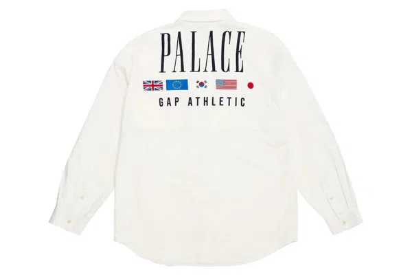 Palace Payne Longsleeve White