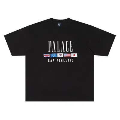 Pre-owned Palace X Gap Heavy Jersey T-shirt 'black'