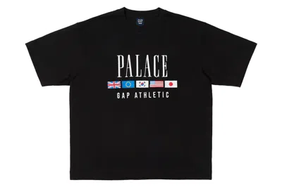 Pre-owned Palace X Gap Heavy Jersey T-shirt Black