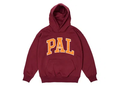 Pre-owned Palace X Gap Kids Hoodie In Burgundy