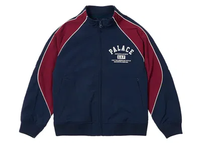 Pre-owned Palace X Gap Kids Nylon Track Top In Navy Blue/red
