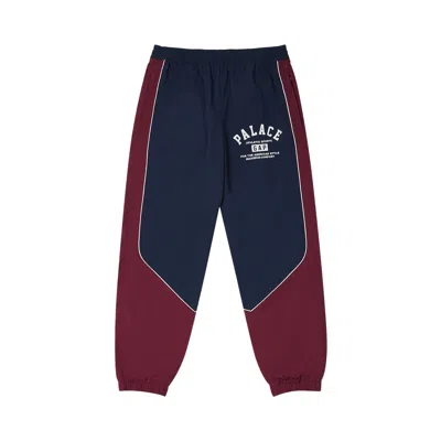Pre-owned Palace X Gap Nylon Track Bottom 'navy/red' In Blue