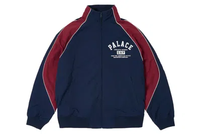 Pre-owned Palace X Gap Nylon Track Top Navy/red