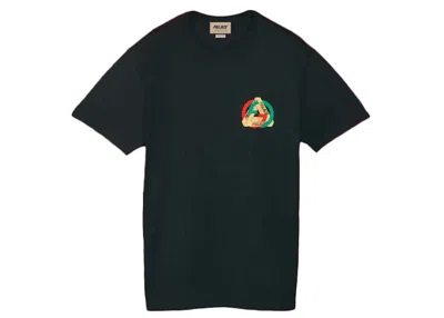 Pre-owned Palace X Gucci Printed Heavy Cotton Jersey T-shirt In Black