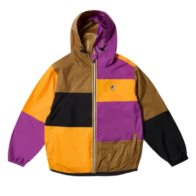 Pre-owned Palace X K-way Le Vrai 3.0 Claude Packable Jacket 'multicolor/purple/orange' | Multi-color | Men's S