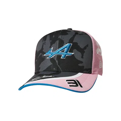 Pre-owned Palace X Kappa New Era For Alpine 9fifty Curved Brim Pit Cap 'night Desert Camo Ocon' | Black | Men'