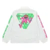 Palace X M-zone Crossover Small Devil Tri-ferg Pattern Long Sleeves White Jacket