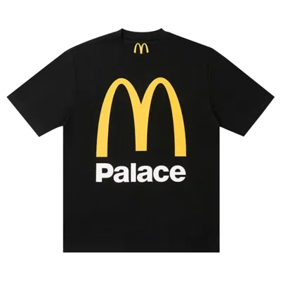 Pre-owned Palace X Mcdonald's Logo T-shirt 'black' | Men's Size Xxl