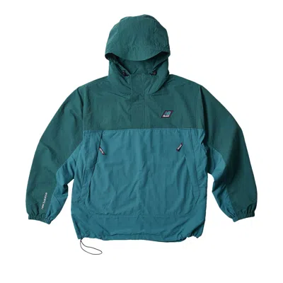 Pre-owned Palace X New Balance Pop Over Shell Jacket 'teal'