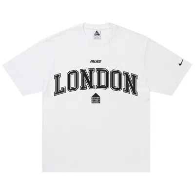 Pre-owned Palace X Nike Dsm Shop T-shirt 'london White' | Men's Size M