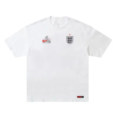 Pre-owned Palace X Nike England T-shirt 'white' | Men's Size L