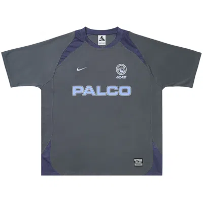 Pre-owned Palace X Nike Shop Jersey 'ap Turbulence' | Grey | Men's Size M In Gray