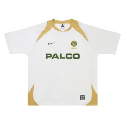 Pre-owned Palace X Nike Shop Jersey 'ldn White' | Men's Size L