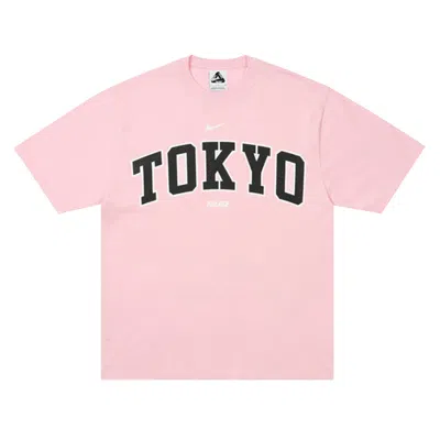 Pre-owned Palace X Nike Shop T-shirt 'tokyo Pink' | Men's Size M