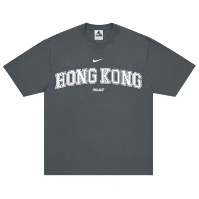 Pre-owned Palace X Nike Shop T-shirt 'hong Kong Grey' | Men's Size M