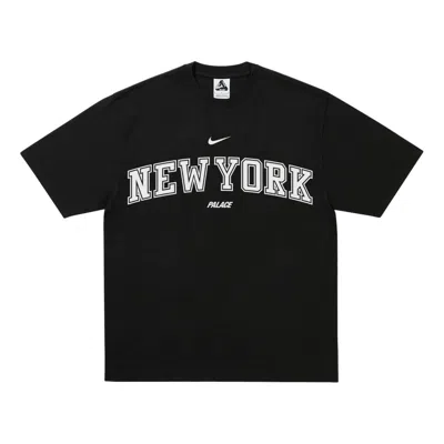 Palace X Nike Shop T-shirt 'new York Black'