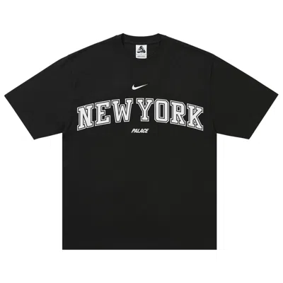 Pre-owned Palace X Nike Shop T-shirt 'new York Black' | Men's Size L