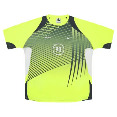 Pre-owned Palace X Nike Total P90 Jersey 'volt' | Green | Men's Size Xl