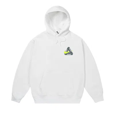 Pre-owned Palace X Nike Tri Swoosh Hood 'white' | Men's Size Xl