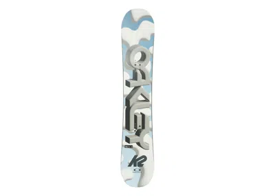 Pre-owned Palace X Oakley K2 Medium Snowboard In Cloud/night