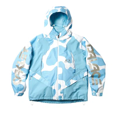 Pre-owned Palace X Oakley Snow Jacket 'cloud' In White