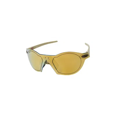 Pre-owned Palace X Oakley Subzero Sunglasses 'sand/prizm 24k' | Tan | Men's Size Onesize