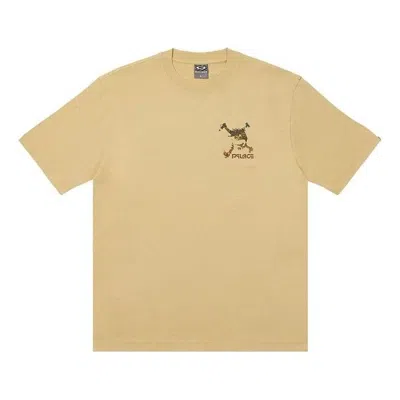 Palace X Oakley T-shirt 'sand' In Yellow