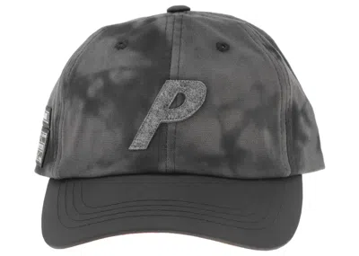 Pre-owned Palace X Porter Pocket Bag Cap In Black Wave Dye