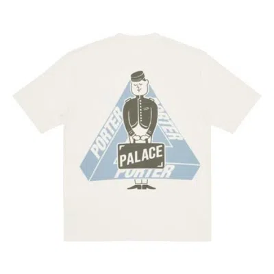 Palace X Portor Ss23 Logo T-shirt 'white'