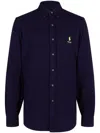 Palace B.d. Shirt Pieced Flannel In Purple