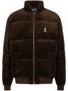 Palace X Ralph Lauren Corduroy Down Jacket In Brown